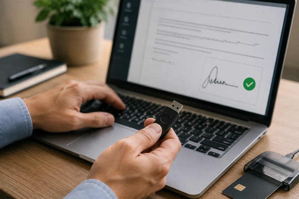 Como assinar PDF eletronicamente com certificado digital
