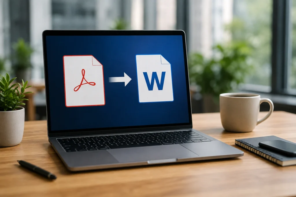 Como converter PDF em Word mantendo a formatação