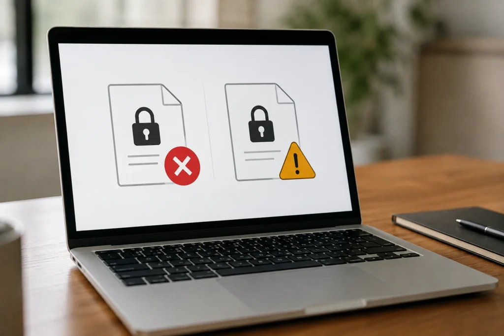 Como diferenciar certificado expirado de assinatura inválida em PDF
