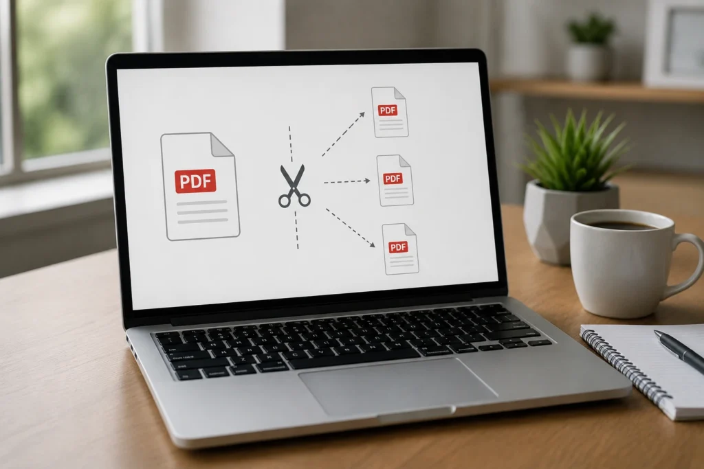 Como dividir PDF por páginas sem instalar programas