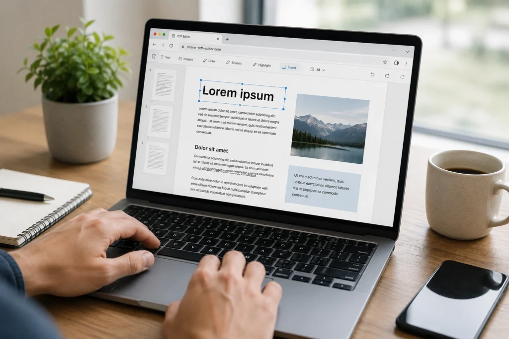 Como editar PDF gratuitamente no navegador