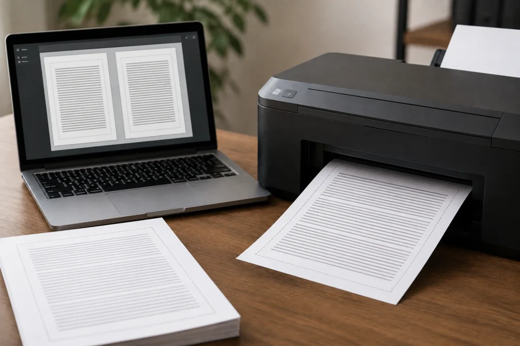 Como reduzir margens excessivas em um PDF antes de imprimir