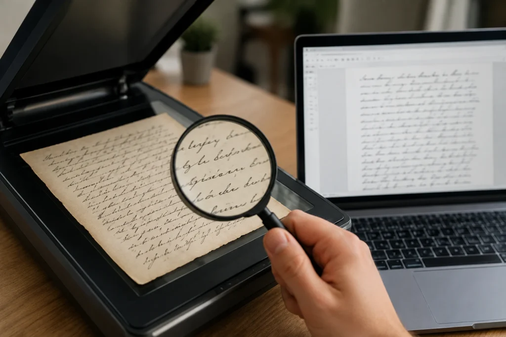 OCR consegue reconhecer letra cursiva? Entenda os limites da tecnologia