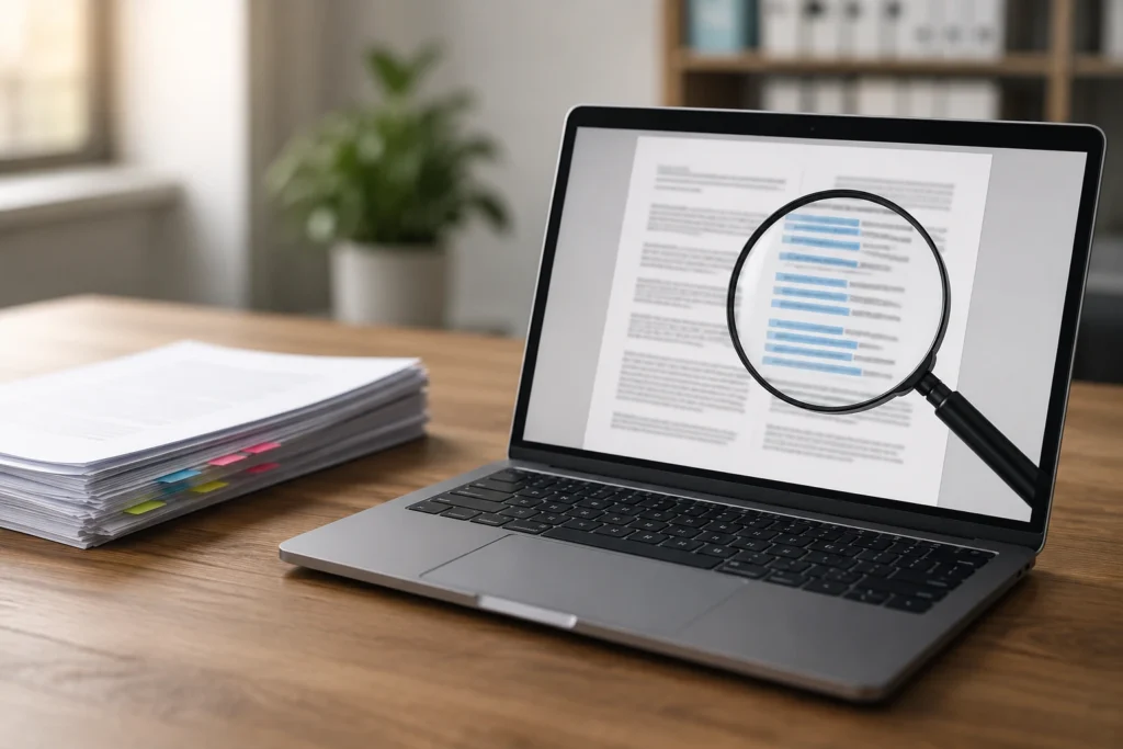 PDF pesquisável: o detalhe que pode economizar muito tempo no dia a dia