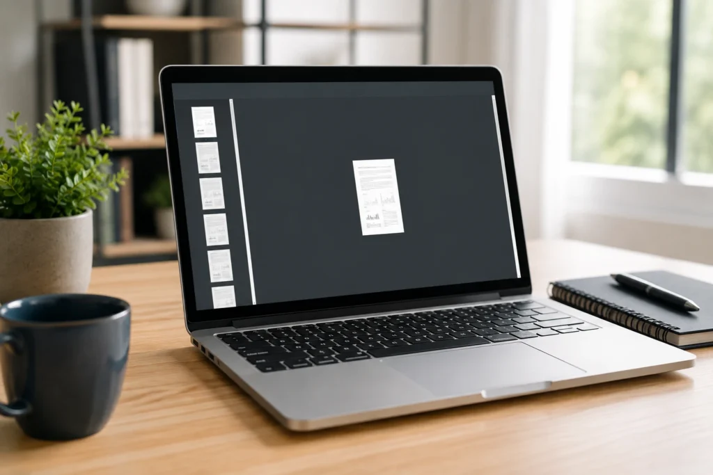Por que o PDF abre com zoom estranho? Como corrigir
