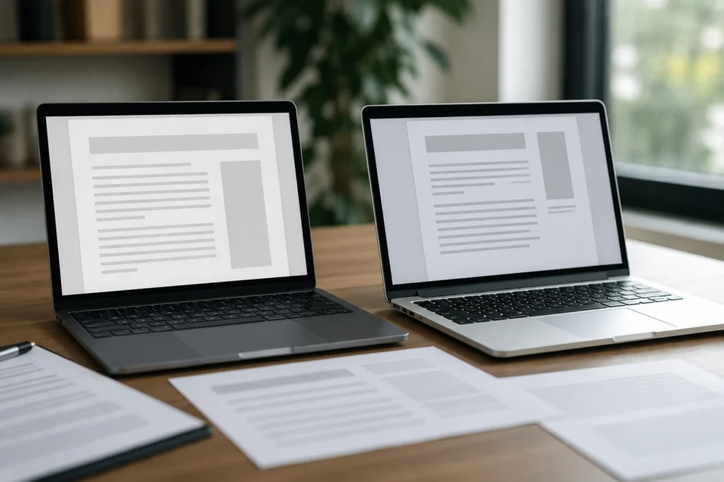 Por que um PDF muda de aparência em outro computador?