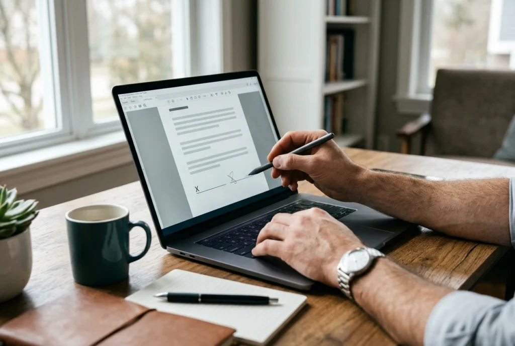 Assinatura em orçamento: como funciona e quais cuidados tomar ao assinar PDFs