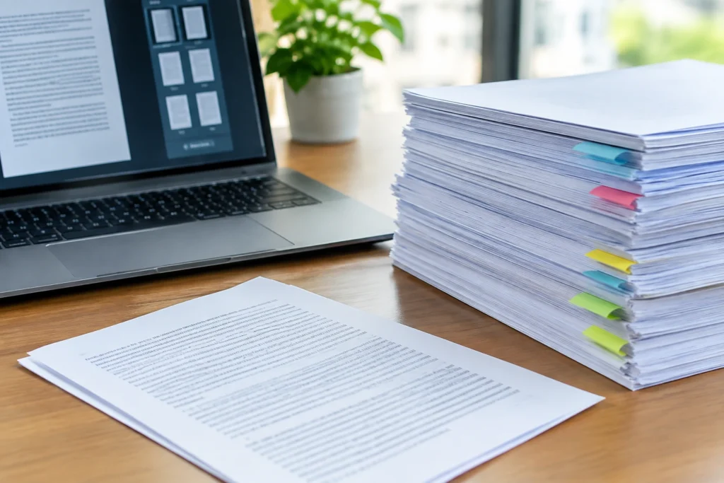Lotes de páginas: como organizar e processar documentos